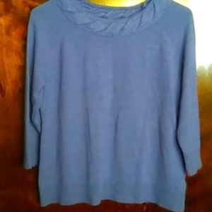 Gently used sweater. Brand Cold water Greek. Size large light purple.